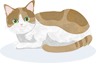 猫のイラスト
